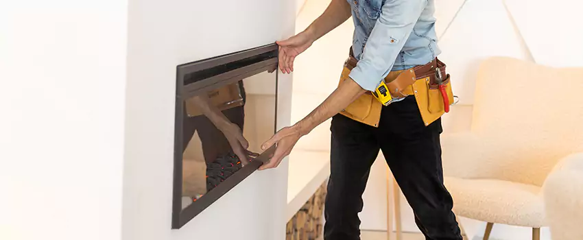 Metal Fireplace Installation in Marshalltown, Iowa
